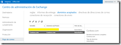 Cómo agregar un nuevo dominio de correo en Exchange - Exchange 2013
