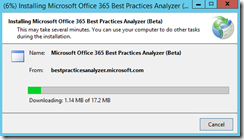 Instalación de Office 365 Best Practices Analyzer para Exchange 2013