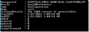 El servidor LDAP no esta disponible | Edge de Exchange