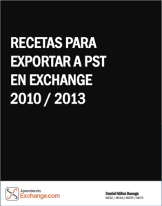 Guía para Exchange - Recetas para exportar a PST
