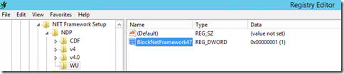 .Net Framework 4.7 no soportado en Exchange